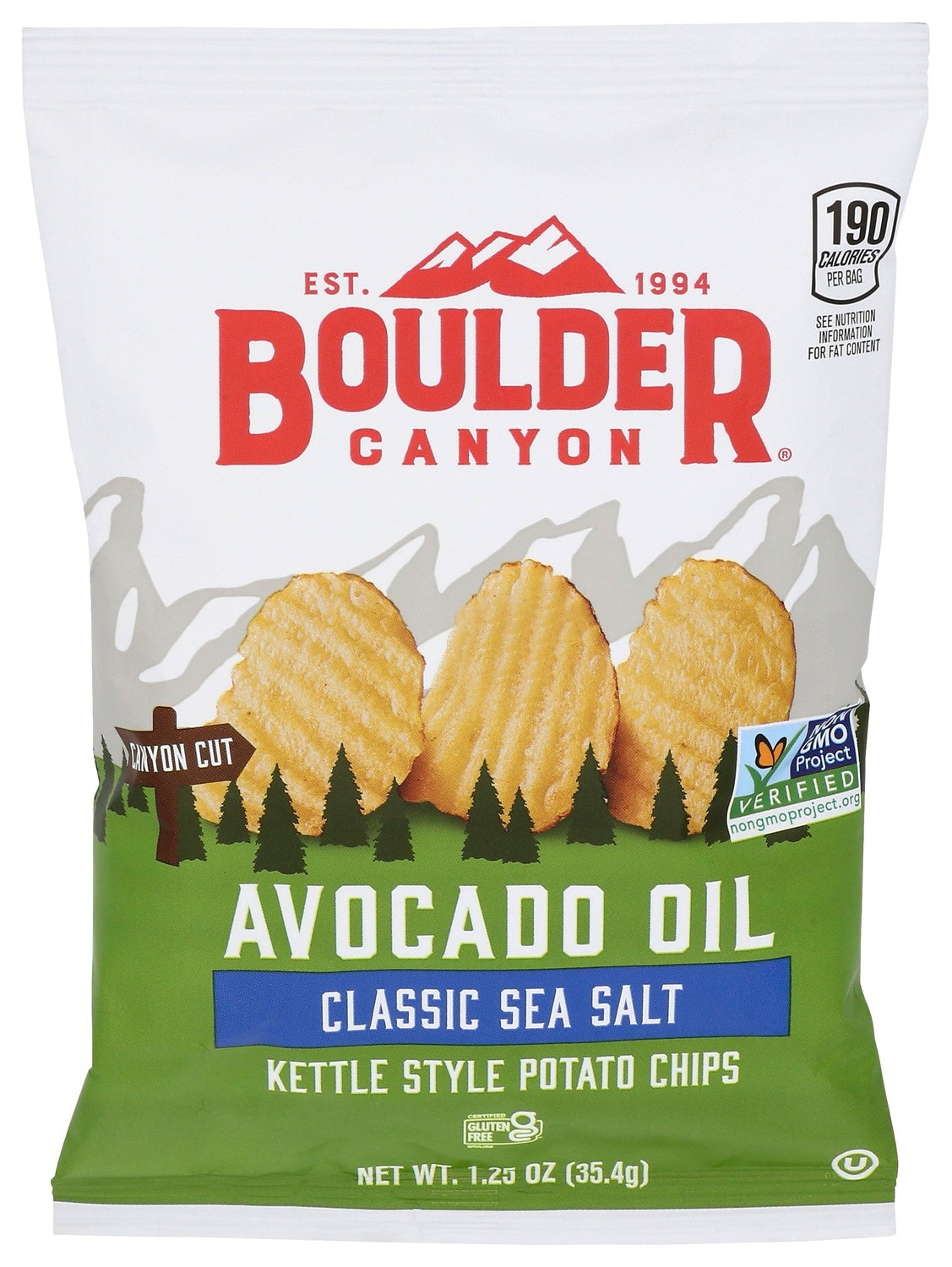 55-PACK OF SNACK CHIP POTATO, CLASSIC SEA SALT
