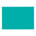 1000-PACK OF PLACEMAT PAPER ECON TEAL
