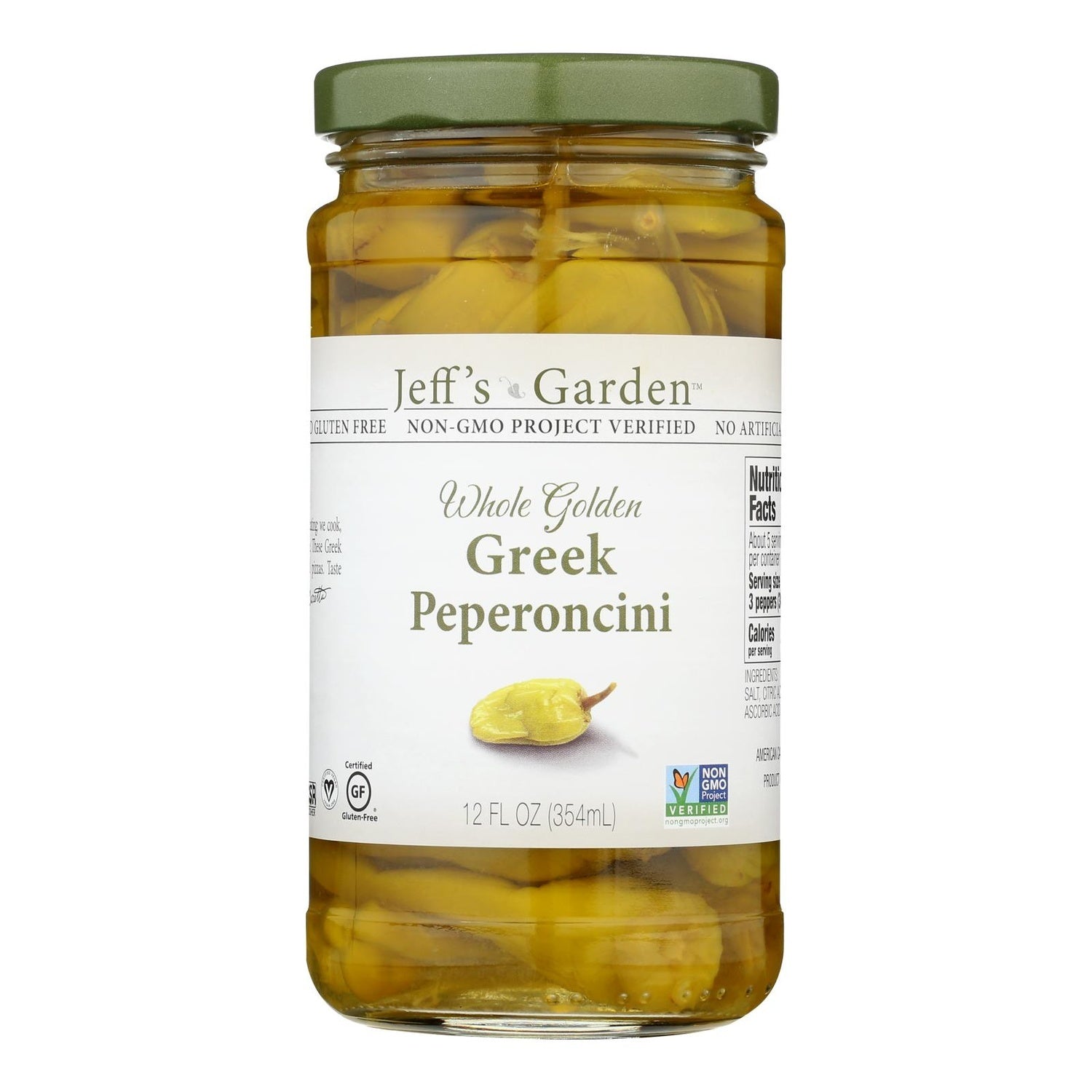 6-PACK OF PEPPERONCINI GREEK WHOLE GOLDEN