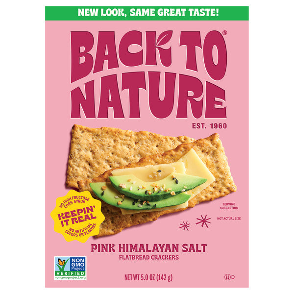 6-PACK OF CRACKER FLATBREAD PINK HIMALAYAN SALT