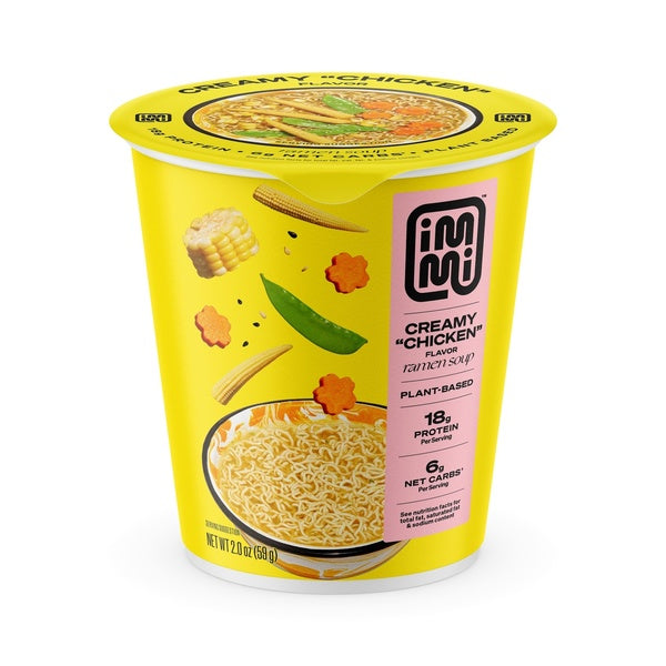 6-PACK OF Creamy "Chicken" Noodle Cup 12/2oz