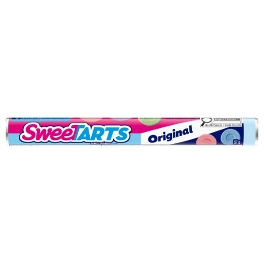 10-PACK OF Original Single Rolls Sweetarts Candy, 10 - 1.8 Oz