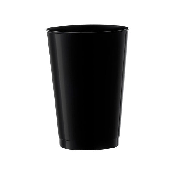 24-PACK OF Tumbler Plastic 12 oz Black