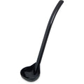 9.5IN-PACK OF LADLE PLAS 1OZ BLACK