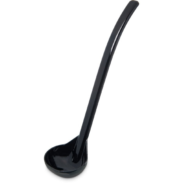 9.5IN-PACK OF LADLE PLAS 1OZ BLACK