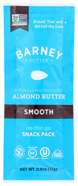 12-PACK OF Almond Butter Barney Butter 0.6 oz