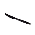 1000-PACK OF Knife Plastic Karat 1,000 ct PS Plastic Extra Heavy Weight Knives, Black