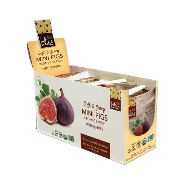 48-PACK OF Figs Mini Organic Soft & Juicy, Fruit Bliss