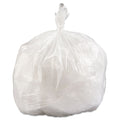 250-PACK OF Liner Trash Inteplast Group 33 Gallon High-Density Commercial Can Liners - Clear Value Pack (250 Count) - 14 Micron Heavy Duty Bags