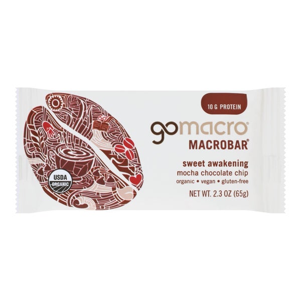 12-PACK OF SNACK BAR MOCHA CHOCOLATE CHIP