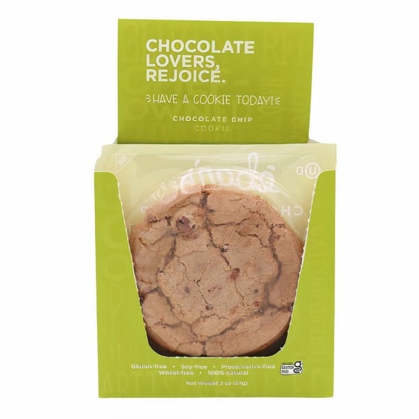 48-PACK OF Cookies Chocolate Chip Gluten Free 4/12ct boxes, Eban's Bakehouse
