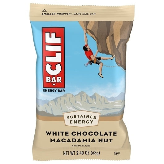 45-PACK OF Bar White Chocolate Macadamia Nut Energy Bar Clif, 9 - 5 - 2.4 Oz