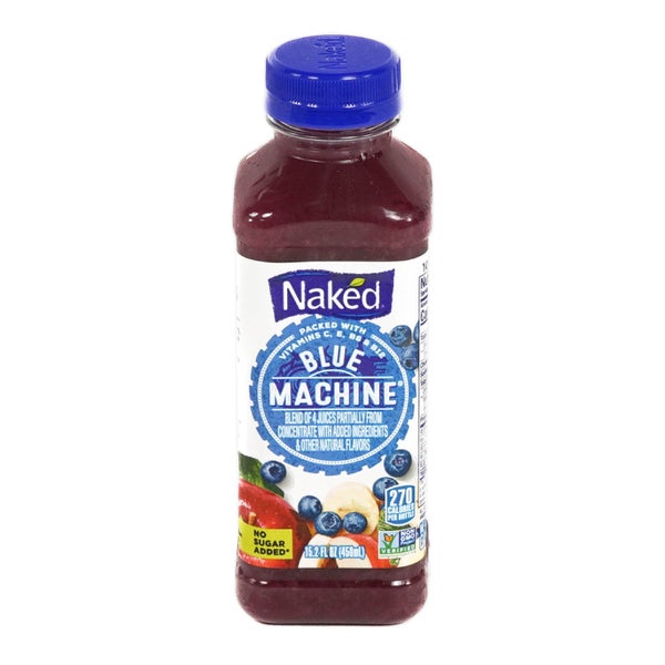 8- PACK OF JUICE DRINK BLUE MACH