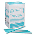 6000-PACK OF Straw Phade Ocean Blue 7.75-Inch Marine Biodegradable Straws - 6000 Count Carton for Eco-Friendly Use