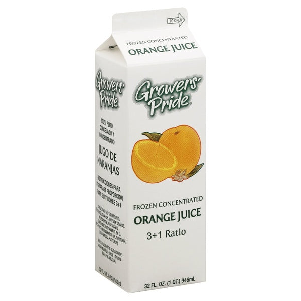12- PACK OF JUICE ORANGE CONC 3X1 100%
