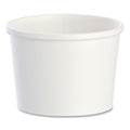 500-PACK OF Container Food SOLO HS4125-2050 Flexstyle 12 oz Double Poly Paper Food Containers - White (500 Count) for Hot and Cold Meals
