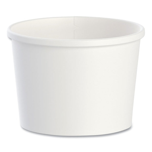500-PACK OF Container Food SOLO HS4125-2050 Flexstyle 12 oz Double Poly Paper Food Containers - White (500 Count) for Hot and Cold Meals