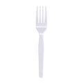 1000-PACK OF Boardwalk Mediumweight Polystyrene Forks - Durable White Utensils for Every Occasion (1000 Count)