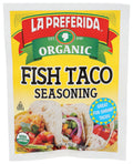 12-PACK OF SEASONING ORG FISH TACO