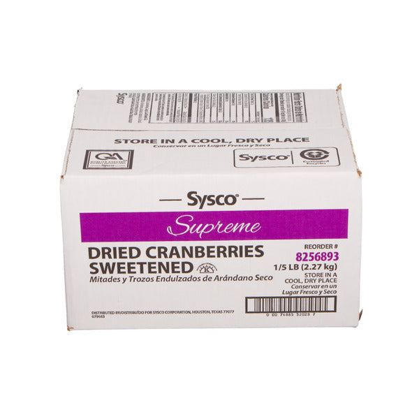 1-PACK OF CRANBERRY DRIED SWEETENED