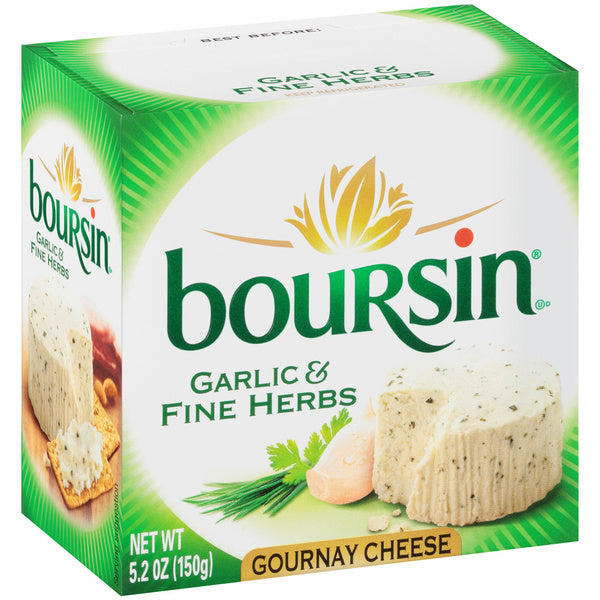 12-PACK OF CHEESE BOURSIN HERB FRENCH