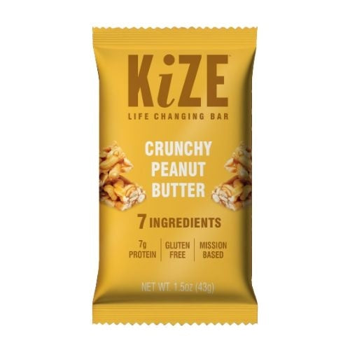 10-PACK OF Snack Bar Crunchy Peanut Butter