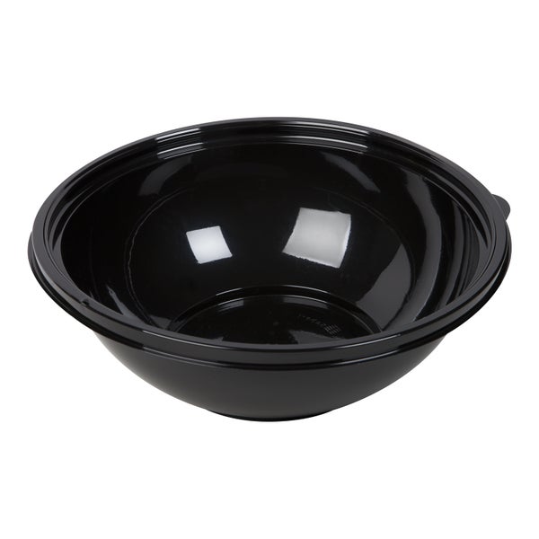 1-PACK OF BOWL PLAS BLK PET 80 OZ