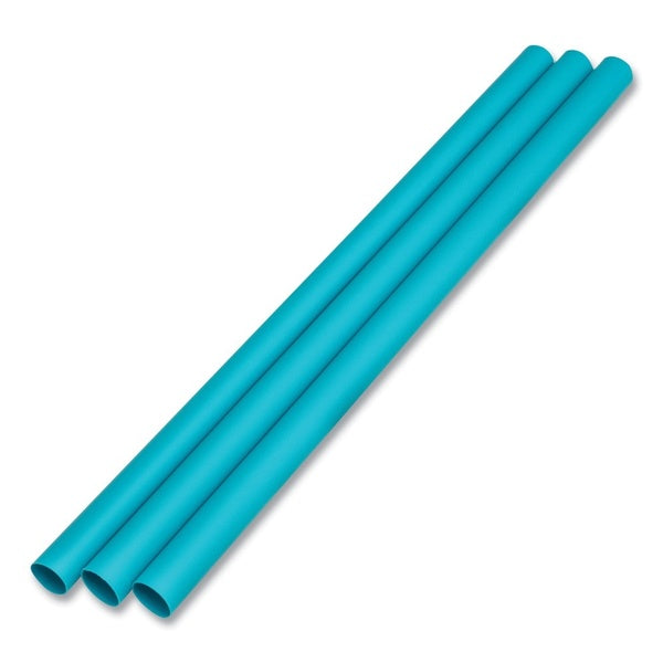 720-PACK OF Straw Eco-Friendly Ocean Blue Boba Straws - 9 in. Marine Biodegradable and Compostable (720 Count)