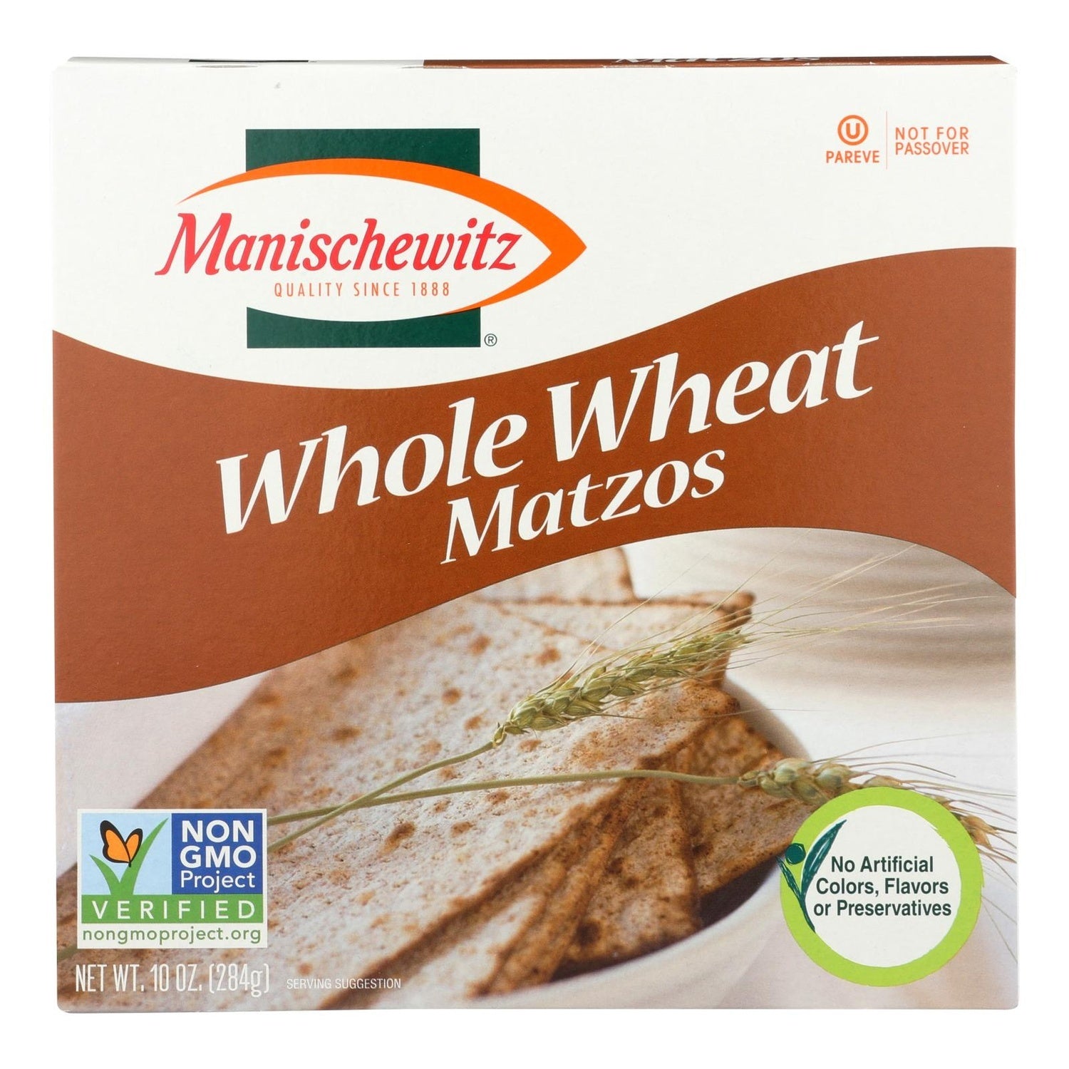 12-PACK OF MATZO PASSOVER WHOLE WHEAT