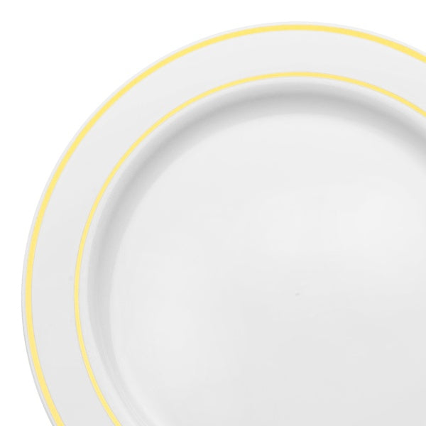 12-PACK OF Plate Pasta 6" Plastic Pastry