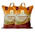 2-PACK OF Shastha Traditional Earthy Flavoured Sona Masoori Rice - 10 Lbs,