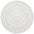 1000-PACK OF BOWL CMPSTBL World Centric Compostable CPLA Lids | Fits 12 - 32 oz World Centric Paper Bowls | 1000 count