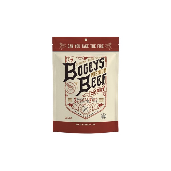 12-PACK OF Beef Jerky Smokey Fire, Bogey's Beef Jerky