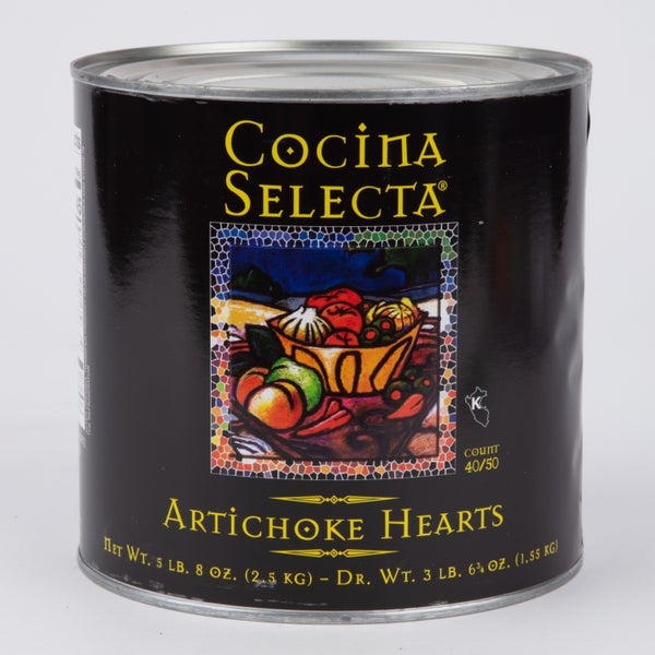 6-PACK OF ARTICHOKE HEART 40/50 CT