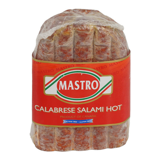 3 LB-PACK OF SALAMI HARD CALABRESE HOT