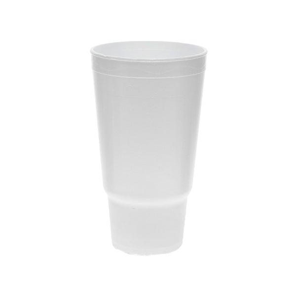 25-PACK OF CUP FOAM CAR 32OZ WHT