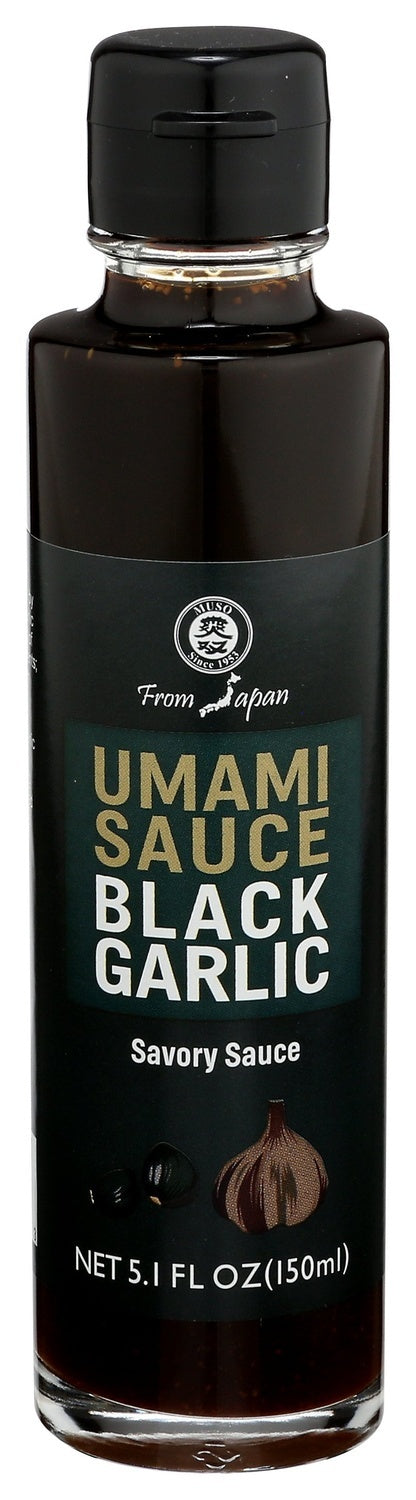 6-PACK OF SAUCE SAVORY UMAMI SAUCE, BLACK GARLIC