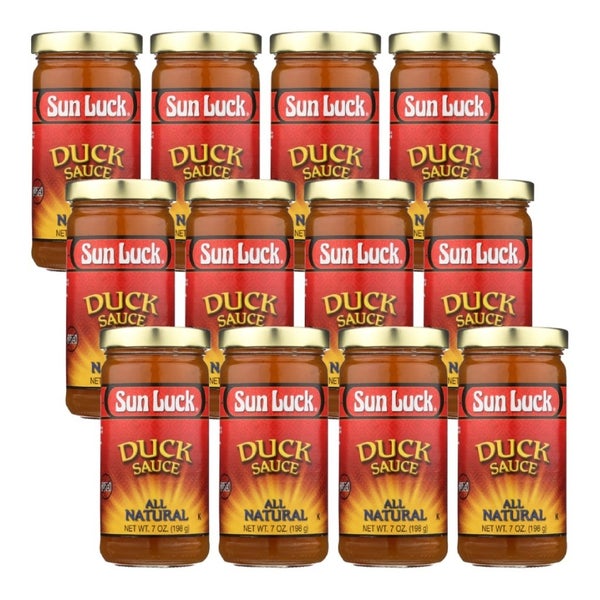 12-PACK OF Sauce Duck Natural Sun Luck 7 oz