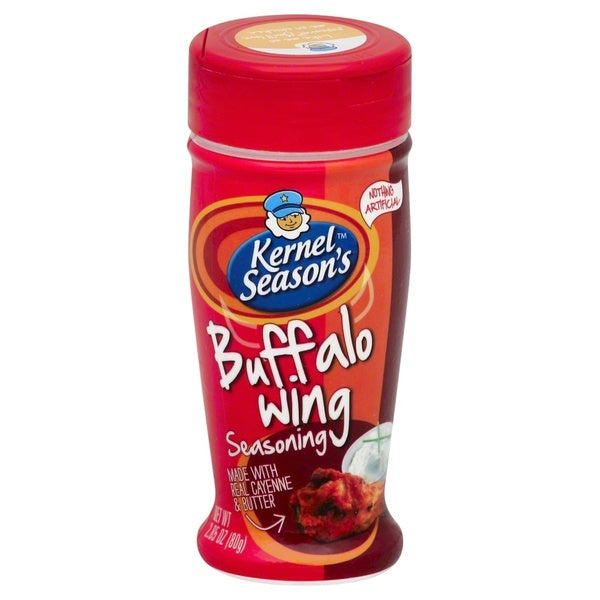 6-PACK OF SEASONING POWDER BUFFALO WING 2.4 OUNCE - CASE OF 6