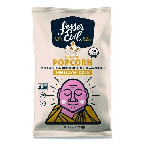 18-PACK OF SNACK POPCORN HIMALAYAN GOLD