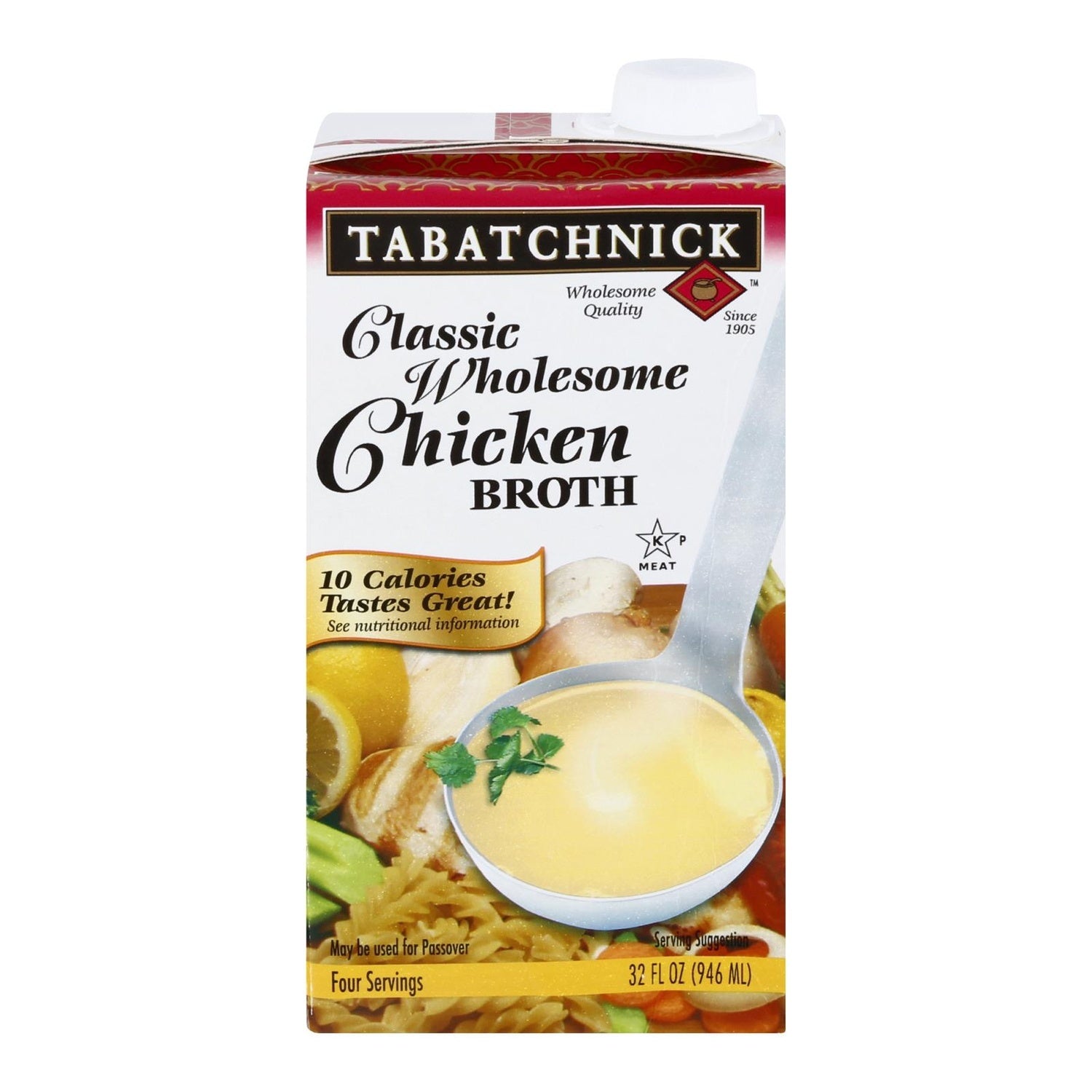 12-PACK OF BROTH CHICKEN CLASSIC, WHOLESOME