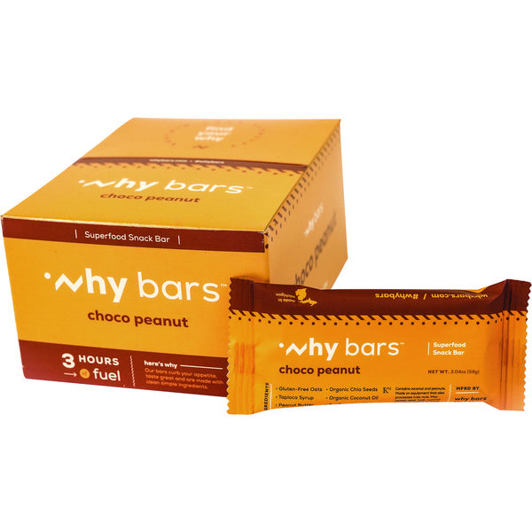 12-PACK OF SNACK BAR SUPERFOOD, CHOCO PEANUT 2.04 OUNCE - CASE OF 12