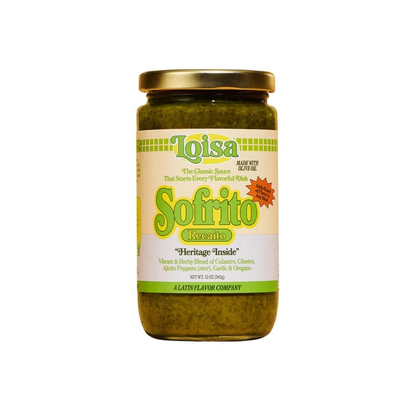 6-PACK OF Loisa Caribbean Sofrito Recaito Sauce 6-Pack 12oz