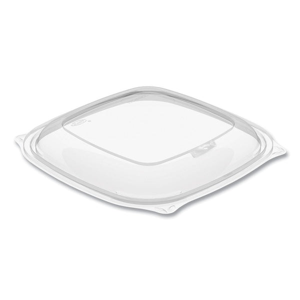 252-PACK OF Dart PP2464BDL Clear Square Bowl Lids - Large Vented Plastic Lids for 8.5 in. Bowls (252 Count)