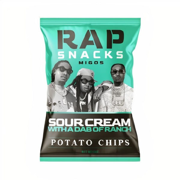 60-PACK OF Potato Chip Sour Cream & Ranch (Migos) (2.5 oz)