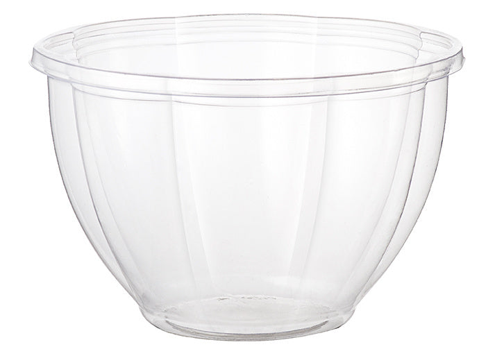300-PACK OF CONTAINER TOGO World Centric 48 oz Round Compostable PLA Salad Bowls | 300 count