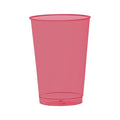 10-PACK OF Cup Plastic 12 oz. Red Disposable