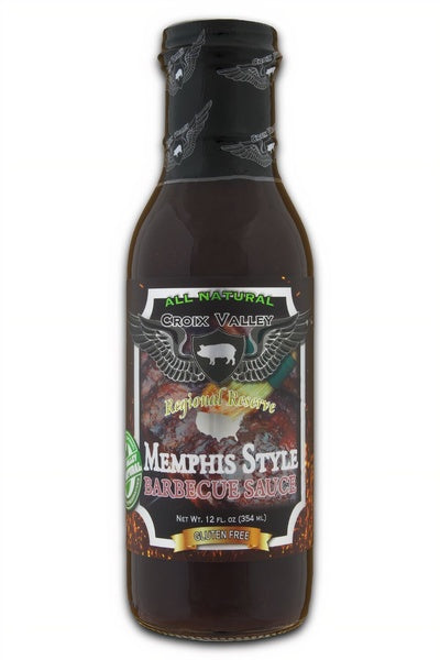 12-PACK OF Sauce BBQ Regional Reserve Memphis Style, Croix Valley