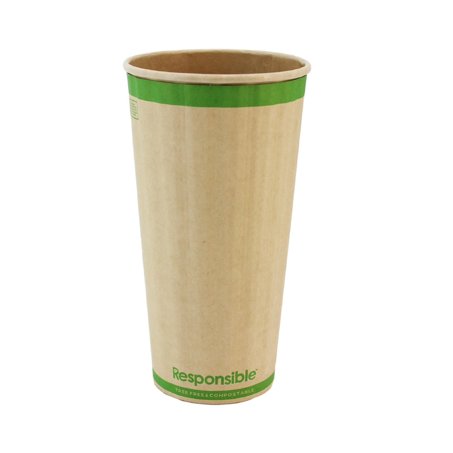 400-PACK OF CUP HOT COMPOSTABLE PAPER RIGID INSULATED 20 OZ DISPOSABLE