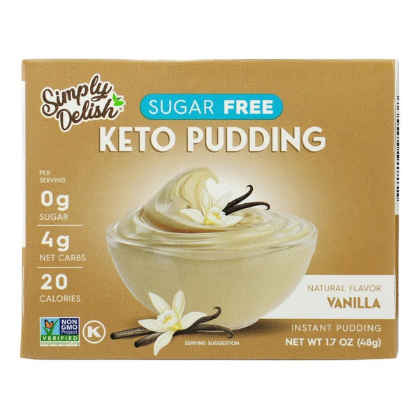 6-PACK OF Pudding Mix Vanilla Simply Delish 1.7 oz